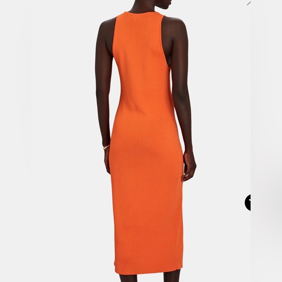 L’AGENCE Julian Sleeveless Knit Midi Dress - Picture 2 of 7